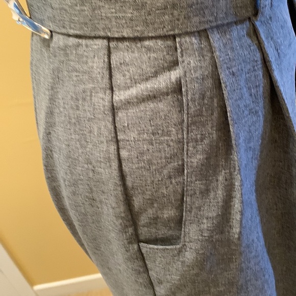 Amerique du Nord Pleated Trousers with matching belt - Picture 5 of 13